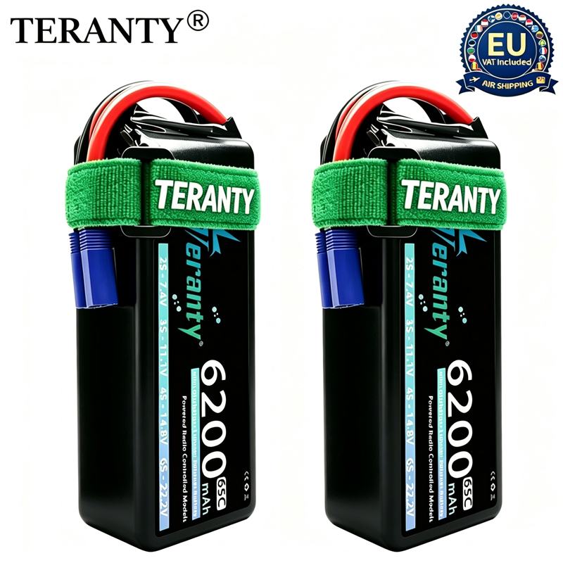 Drone Battery Plate - TERANTY 6S 6200mAh Lipo-Akku 22,2V 65C