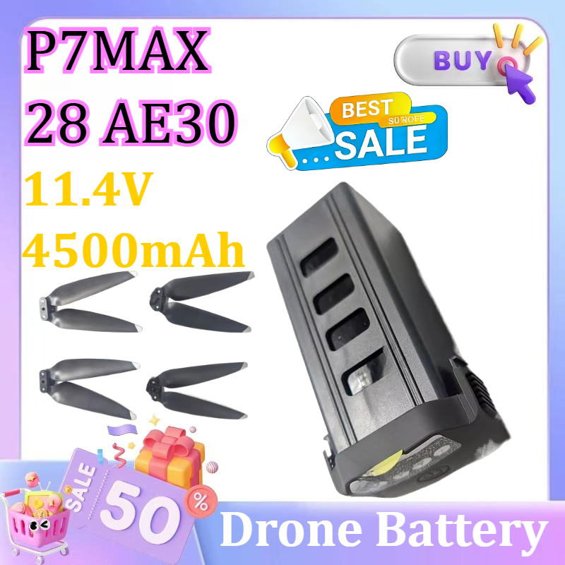 Drone Battery Li-Ion - 11,4 V 4500 mAh P7MAX 28