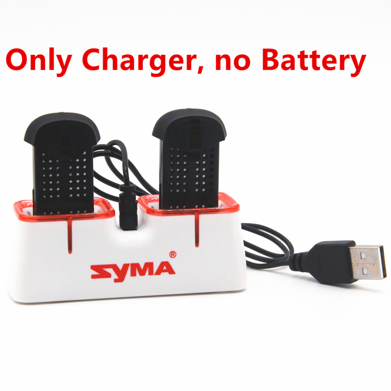 Drone Battery Plate - Dual-USB-Schnellladegerät für Syma X22 X22W Drohnenbatterien