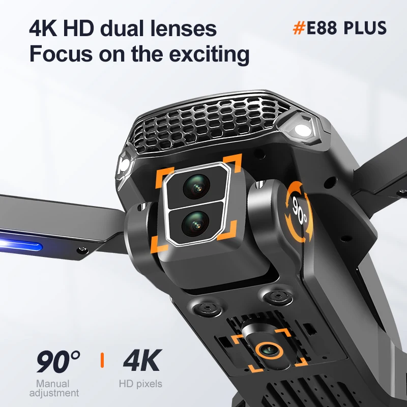 Neue E88 Plus Quadrocopter-Dro – Drone Battery Case Bewertung und Preis
