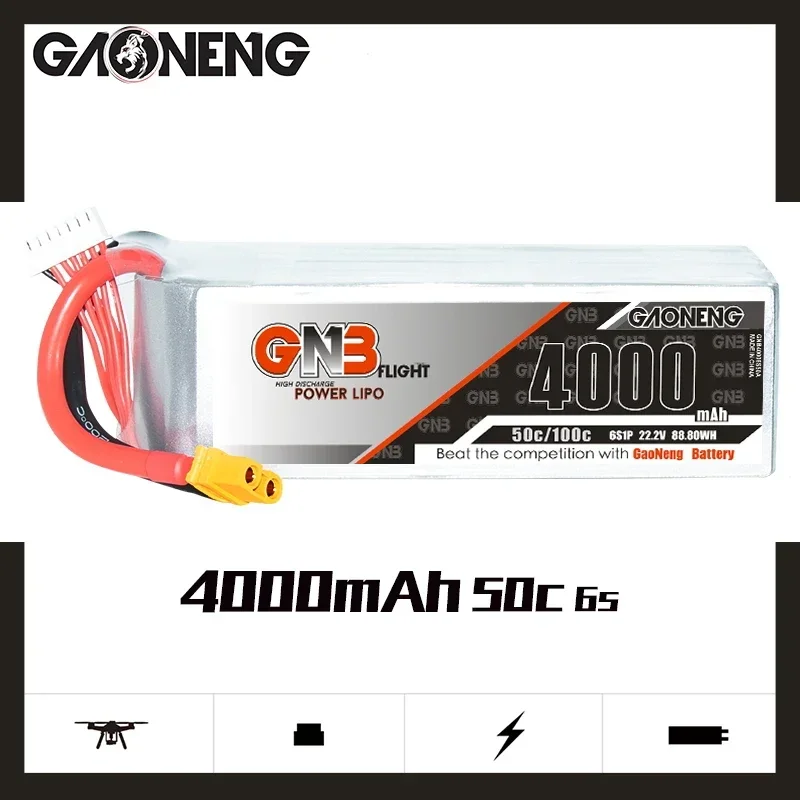 GAONENG GNB 4000 mAh 6S 50C 10 – Drone Battery 4S Bewertung und Preis
