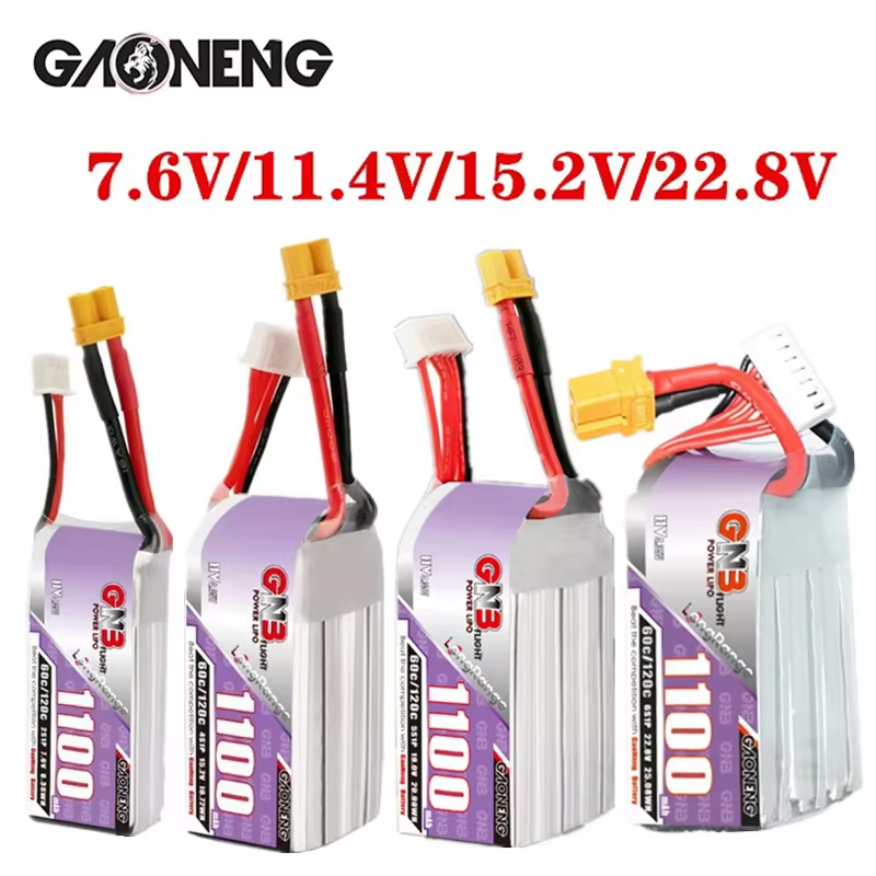 GNB 1100 mAh 2S 3S 4S 6S 60C/1 – Drone Battery 4S Bewertung und Preis