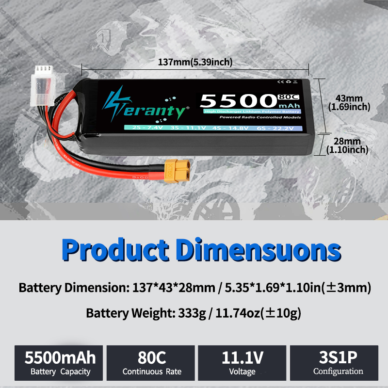 1/2 Stück TERANTY 3S Lipo-Akku – Drone Battery Plate Bewertung und Preis